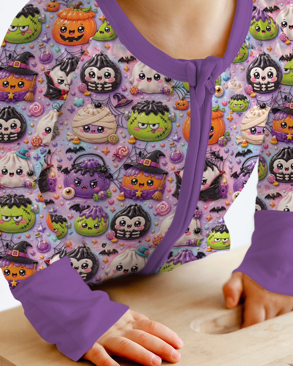 Spooky Dumplings Bamboo Convertible Zippy