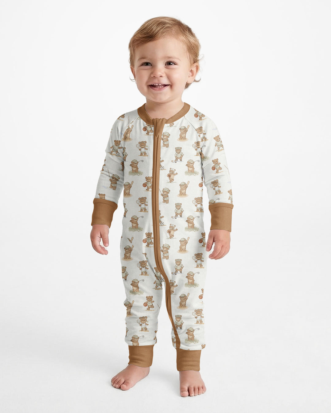 Gerippte Babykleidung mit individuellem Foto - Weich &amp; Skizzenhaft
