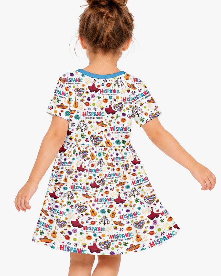 Vorlage Bambus Twirl Kleid