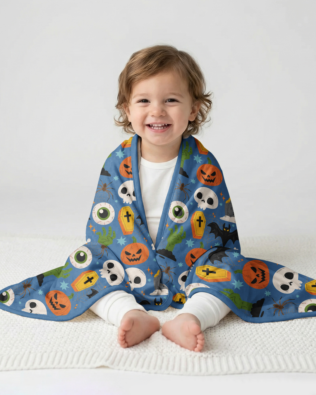Little Monsters Bamboo Blanket