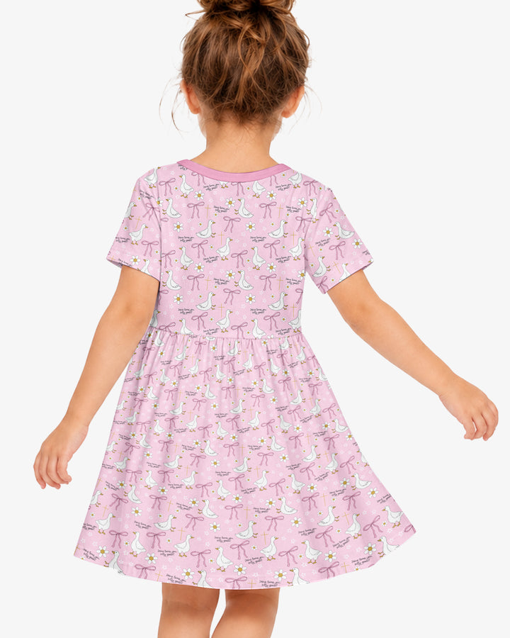 Vorlage Bambus Twirl Kleid