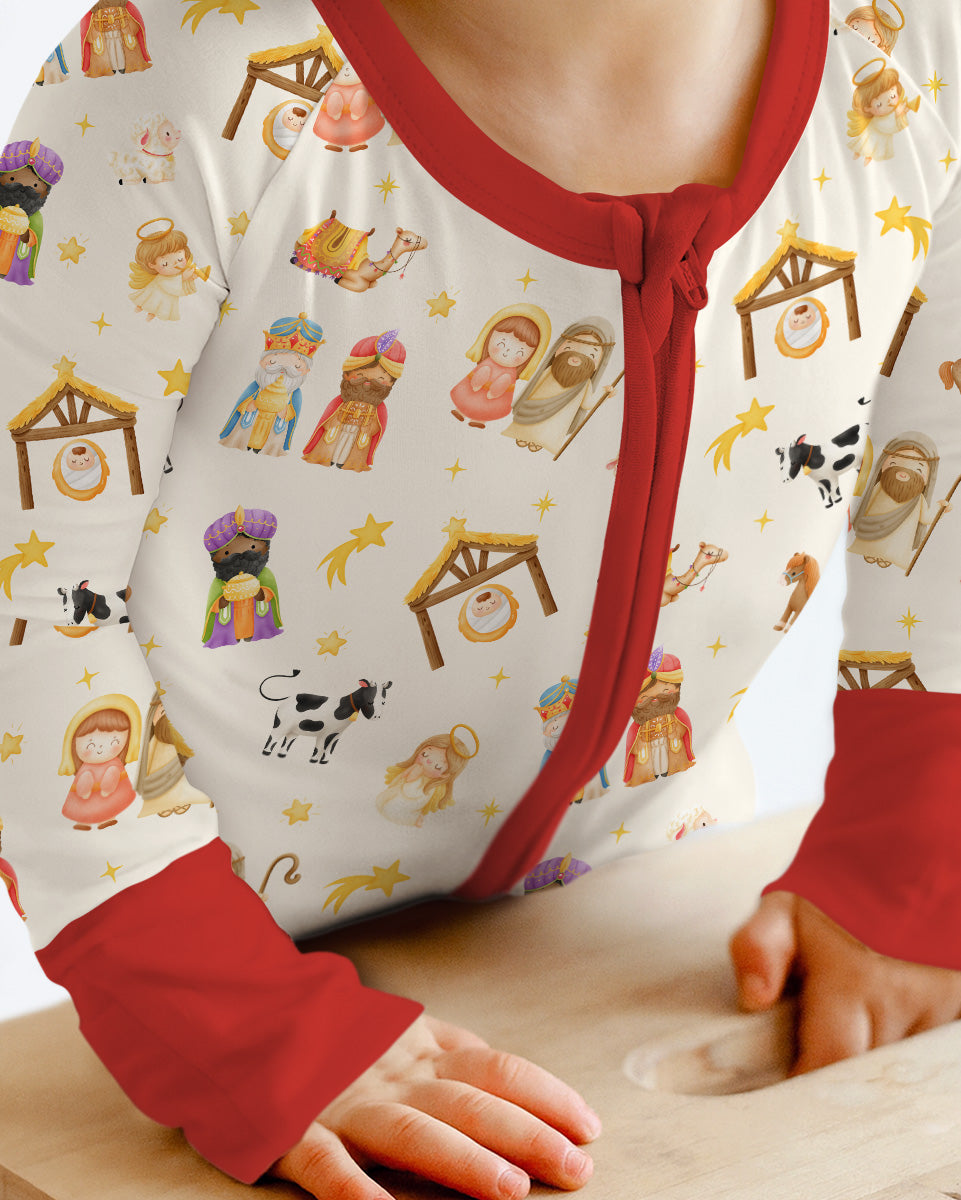 Away In A Manger Bamboo Convertible Zippy