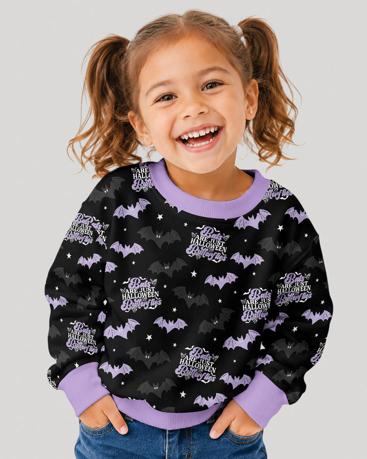 Halloween Butterflies Bamboo Crewneck Sweatshirt