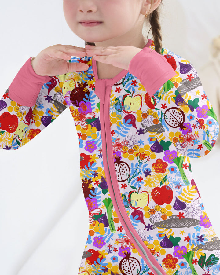 Happy Rosh Hashanah Bamboo Convertible Zippy