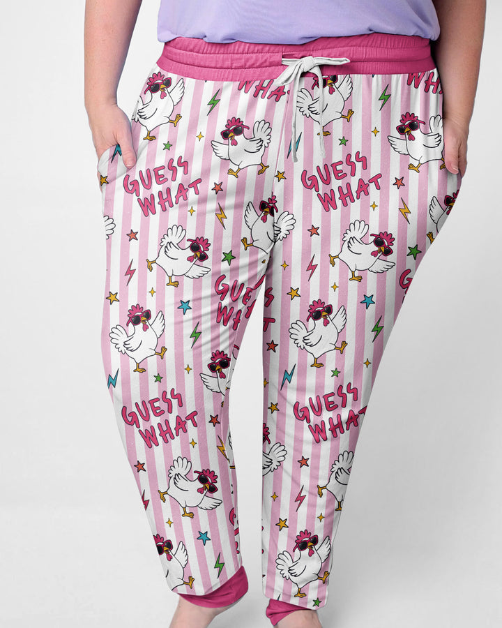 Guess What? Chicken Butt! Bamboo Women Pajama Set