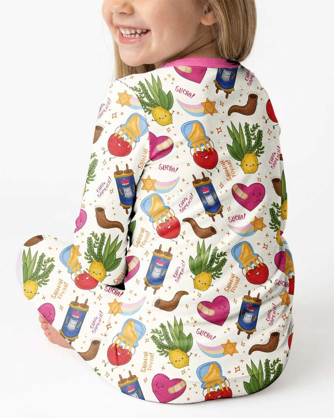Conjunto de pijama de dos piezas de bambú de manga larga