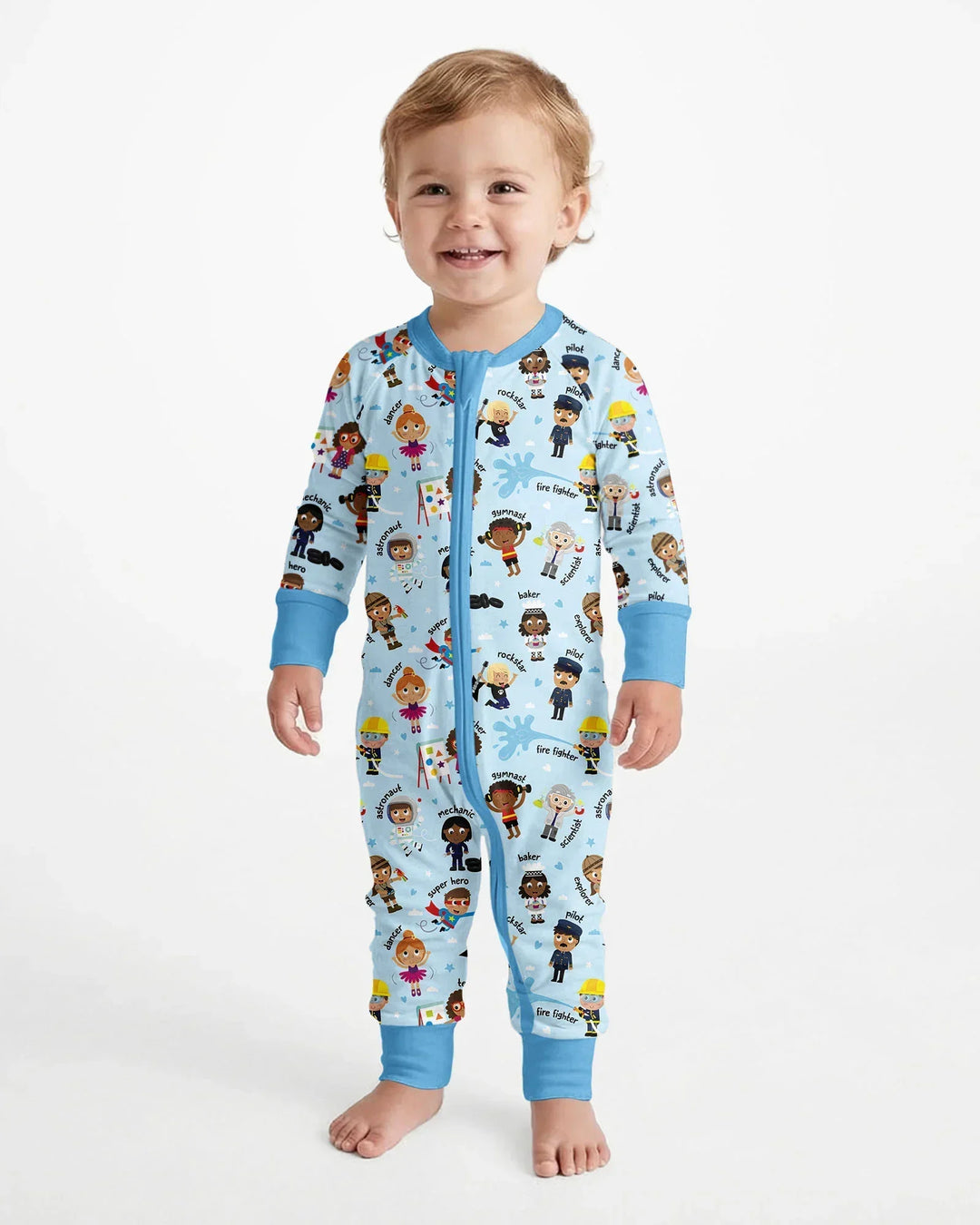 Gerippte Babykleidung mit individuellem Foto - Weich &amp; Skizzenhaft