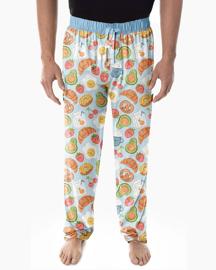 Breakfast Buddies Family Matching Bamboo Men's Pajama Set