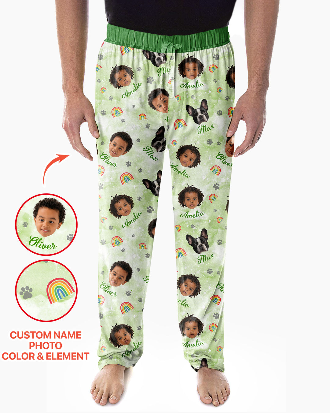 Personalized Family Matching Bamboo Men's Pajama Set