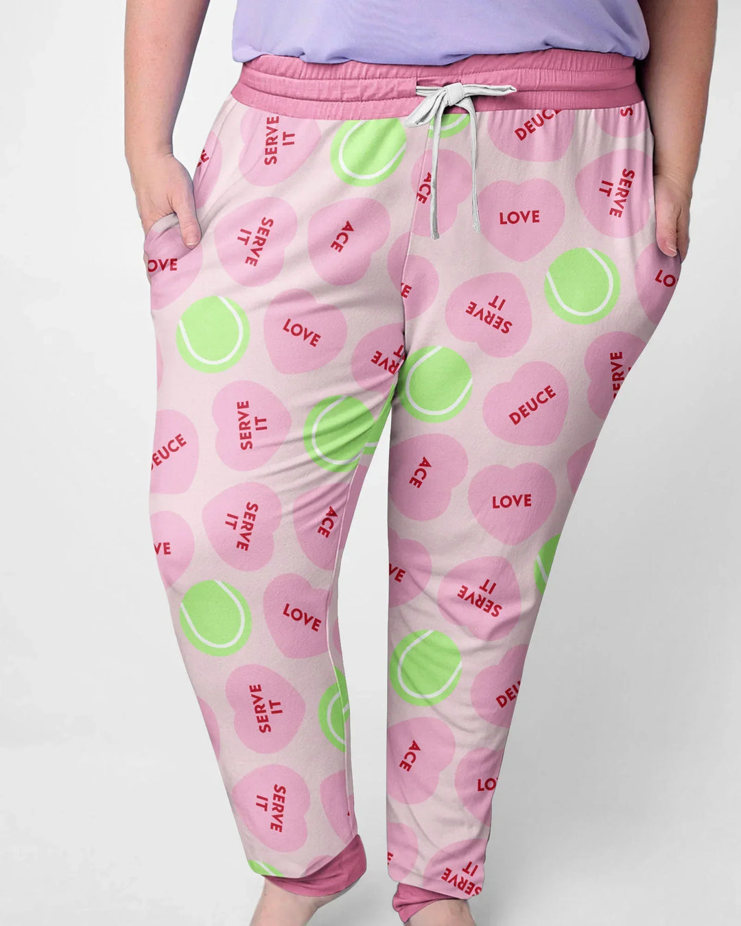 Tennis with Love Bamboo Women Pajama Set