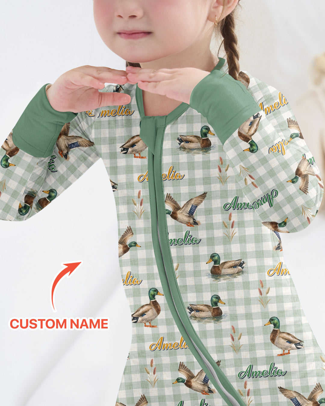 Plantilla PERSONALIZADA Bambú Convertible con Cremallera
