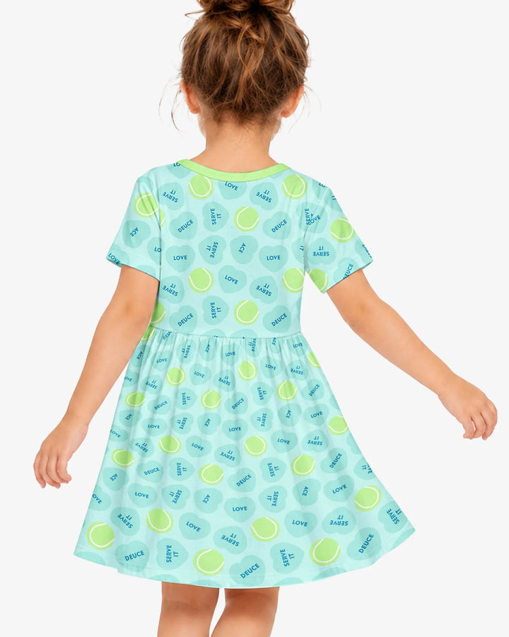 Tennis with Love Bamboo Twirl Dress