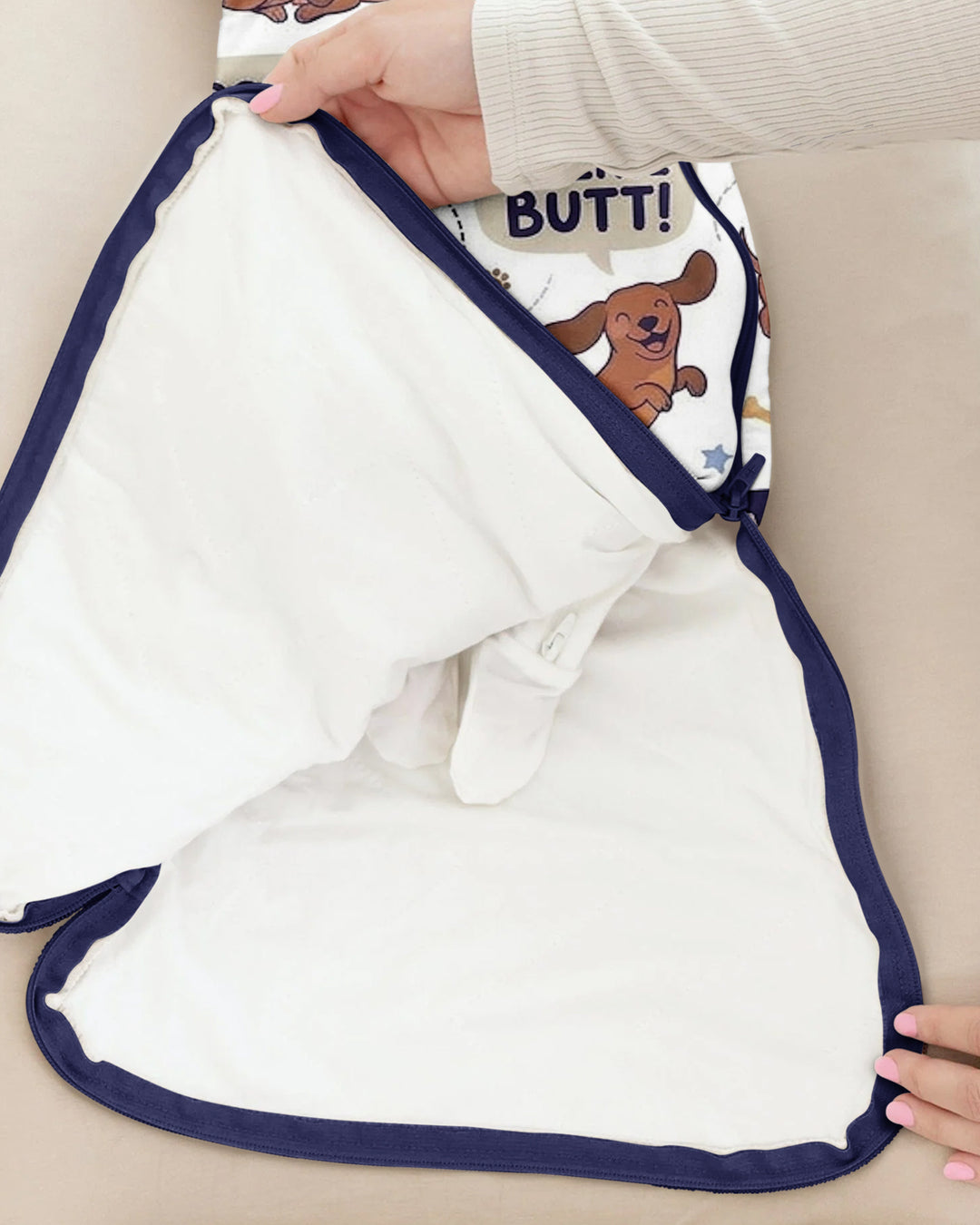 Guess What? Weenie Butt Bamboo Sleep Bag