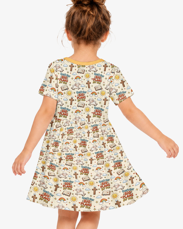 Vorlage Bambus Twirl Kleid