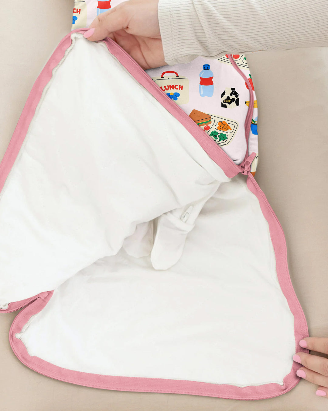Schlafsack aus Bambus (Vorlage)