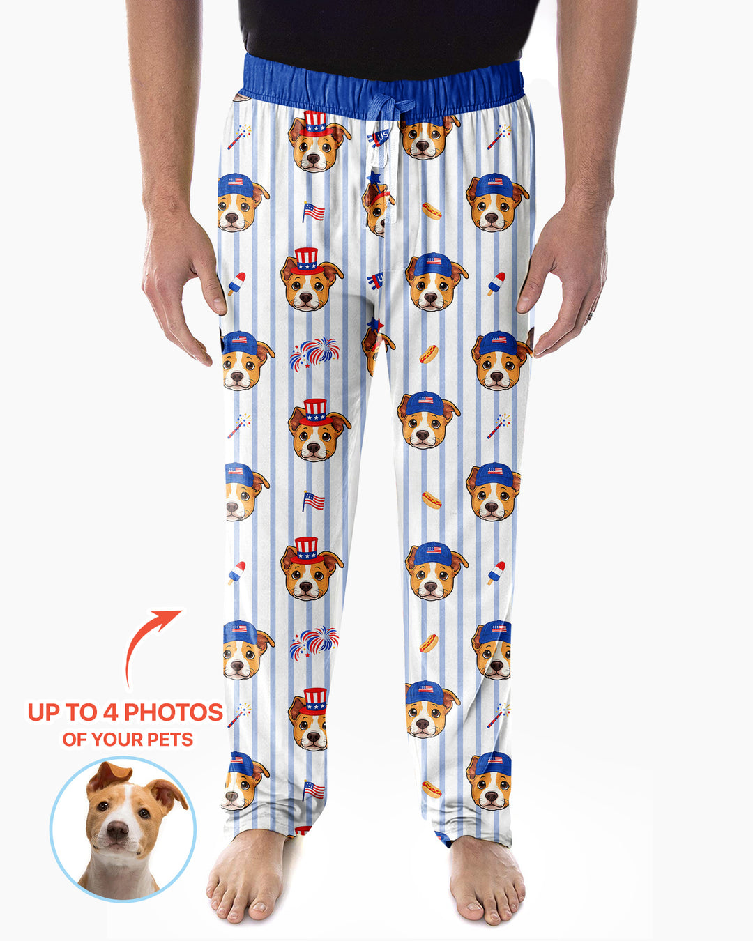 plantilla Conjunto de Pijama de Bambú para Hombre