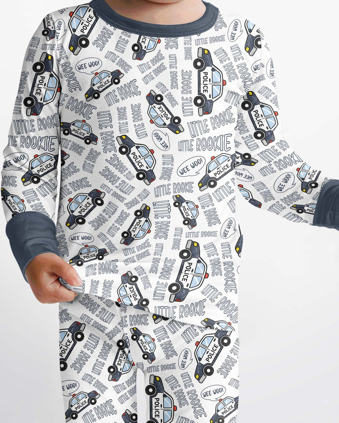 Little Rookie Bamboo Two Piece Long Sleeve Pajama Set
