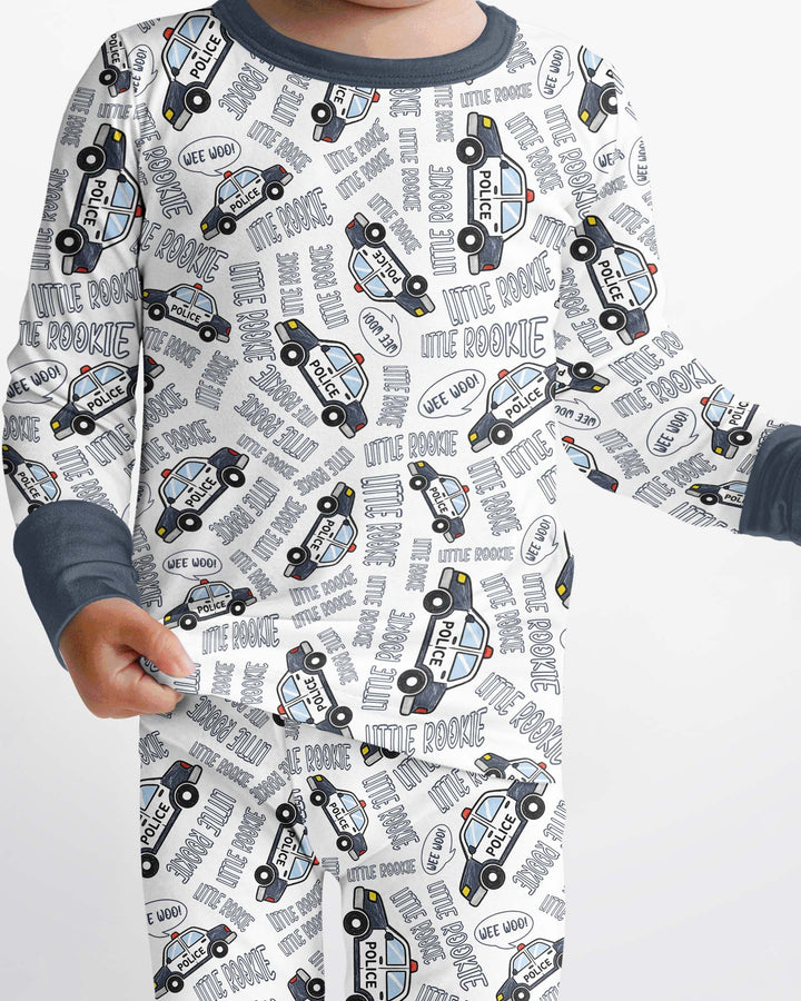 Little Rookie Bamboo Two Piece Long Sleeve Pajama Set