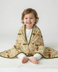 Farmhouse Fall Goose Family Matching Bamboo Blanket
