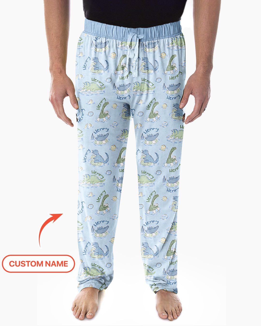 plantilla de Conjunto de Pijama de Bambú Personalizado para Hombre