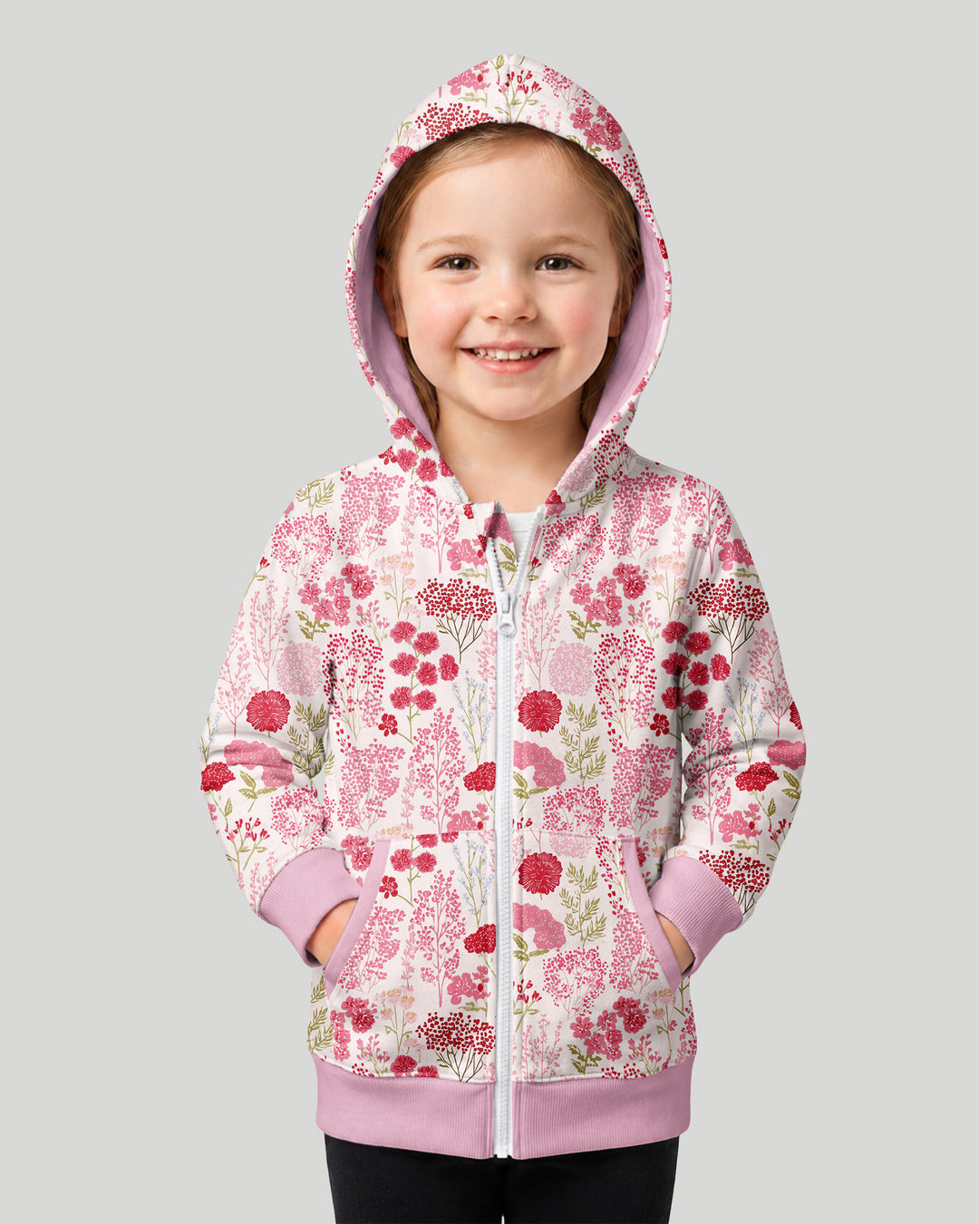 Sudadera con capucha y cremallera Bamboo para plantilla