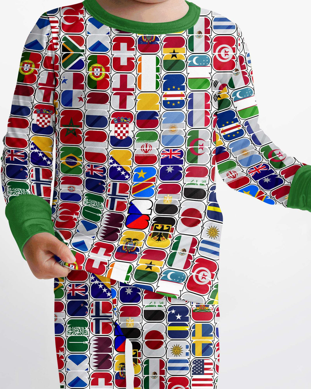 We Are 26 Family Matching Bamboo Two Piece Long Sleeve Pajama Set