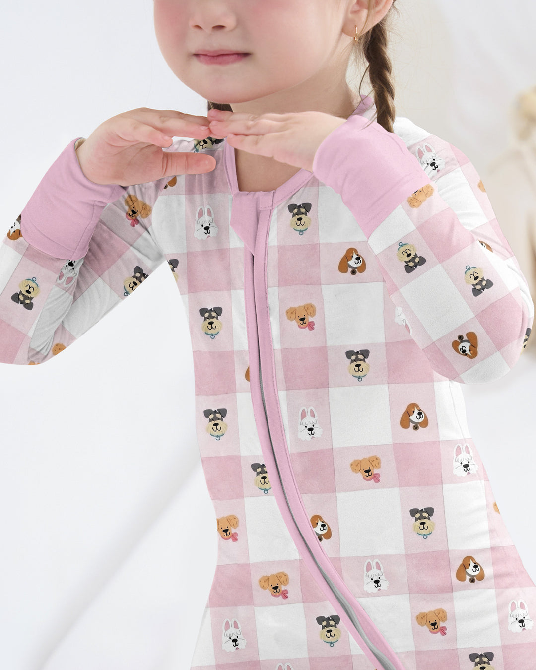 Plaid Pals Family Matching Bamboo Convertible Zippy