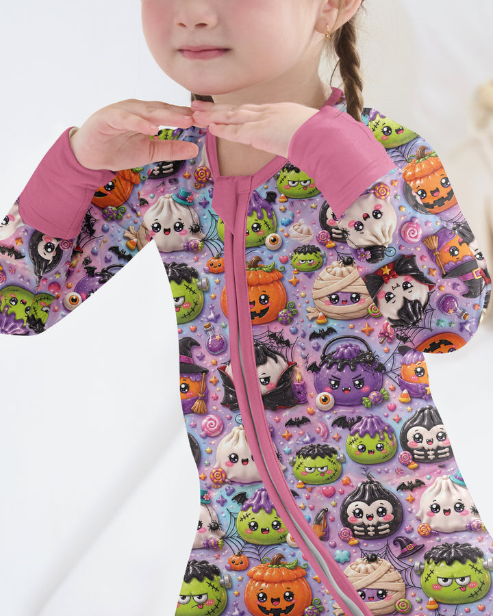 Spooky Dumplings Bamboo Convertible Zippy