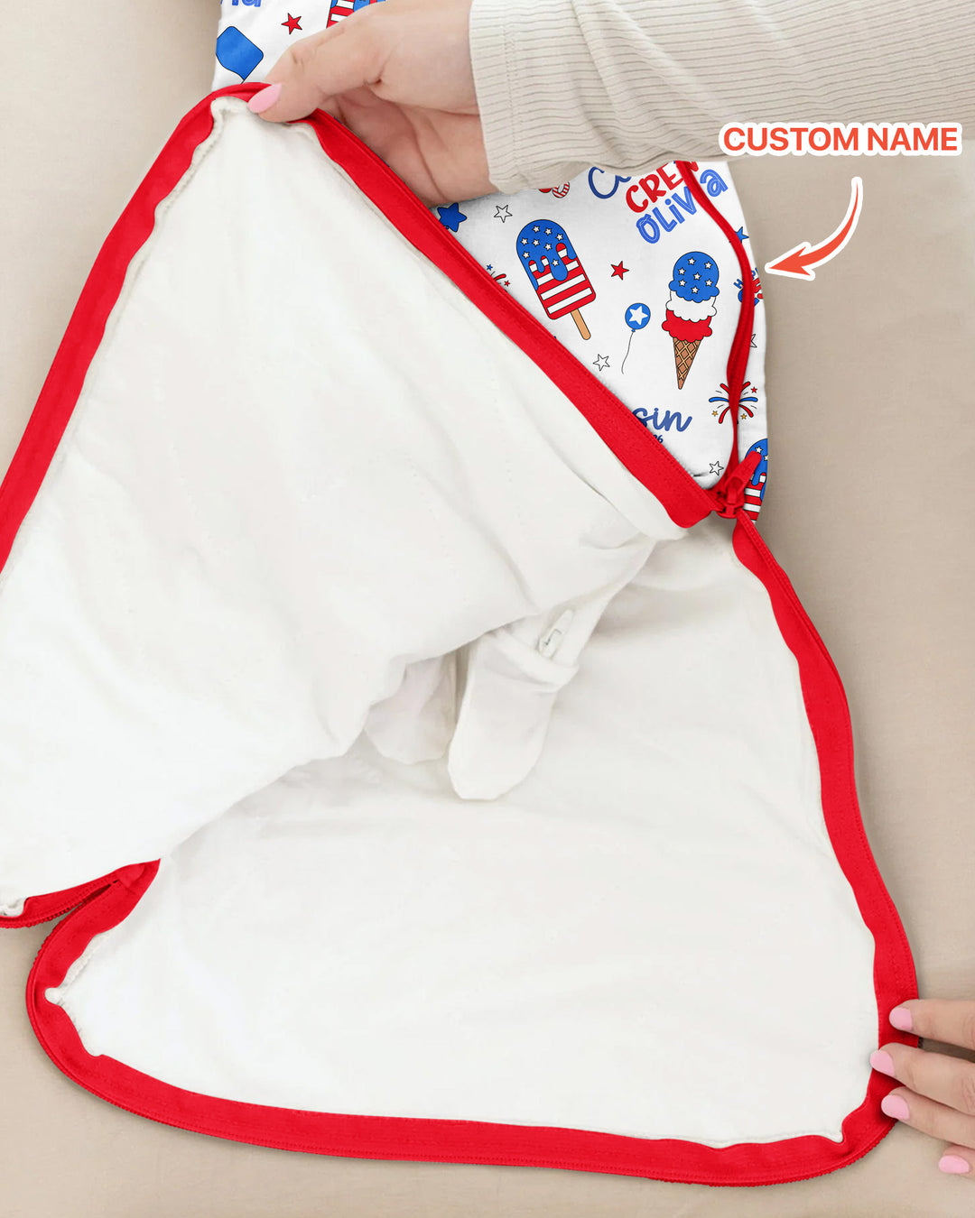 Bolsa de dormir personalizada de bambú
