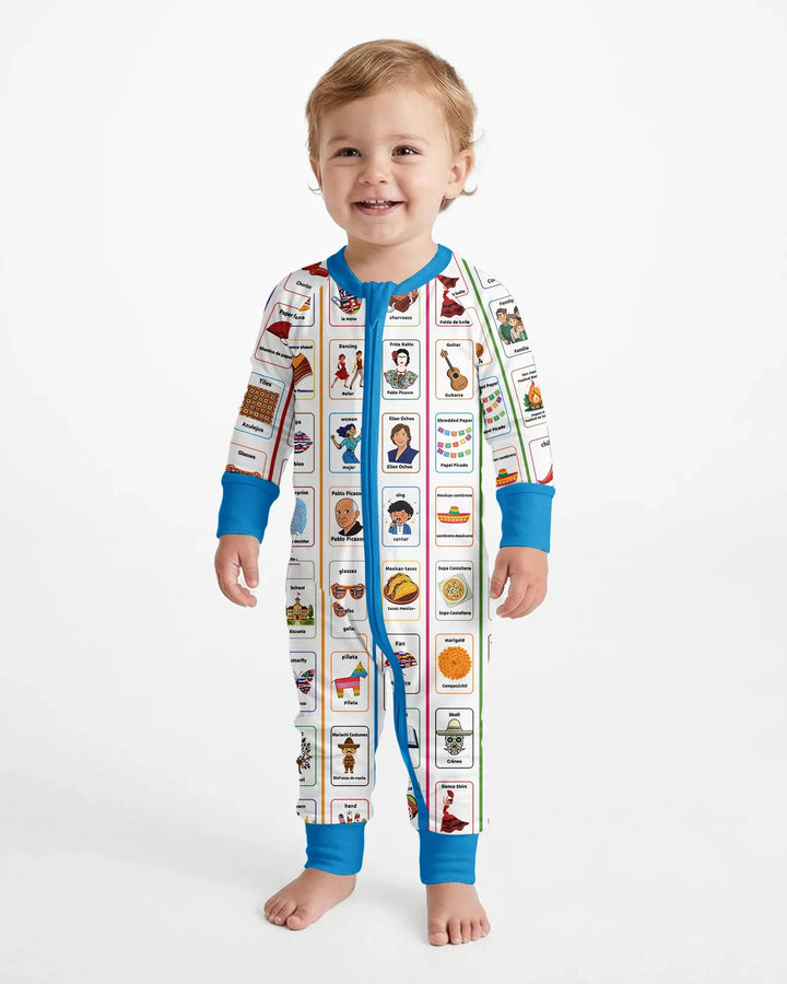 Lotería Hispanic Heritage Month Bamboo Convertible Zippy