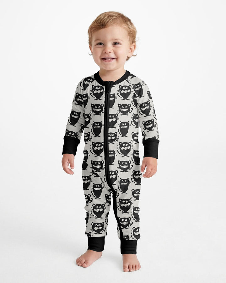 Halloween Monster Cats Bamboo Convertible Zippy