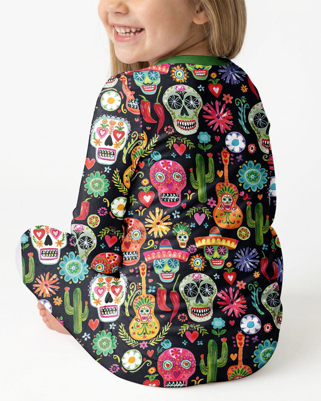 Mi Calaverita Bamboo Two Piece Long Sleeve Pajama Set