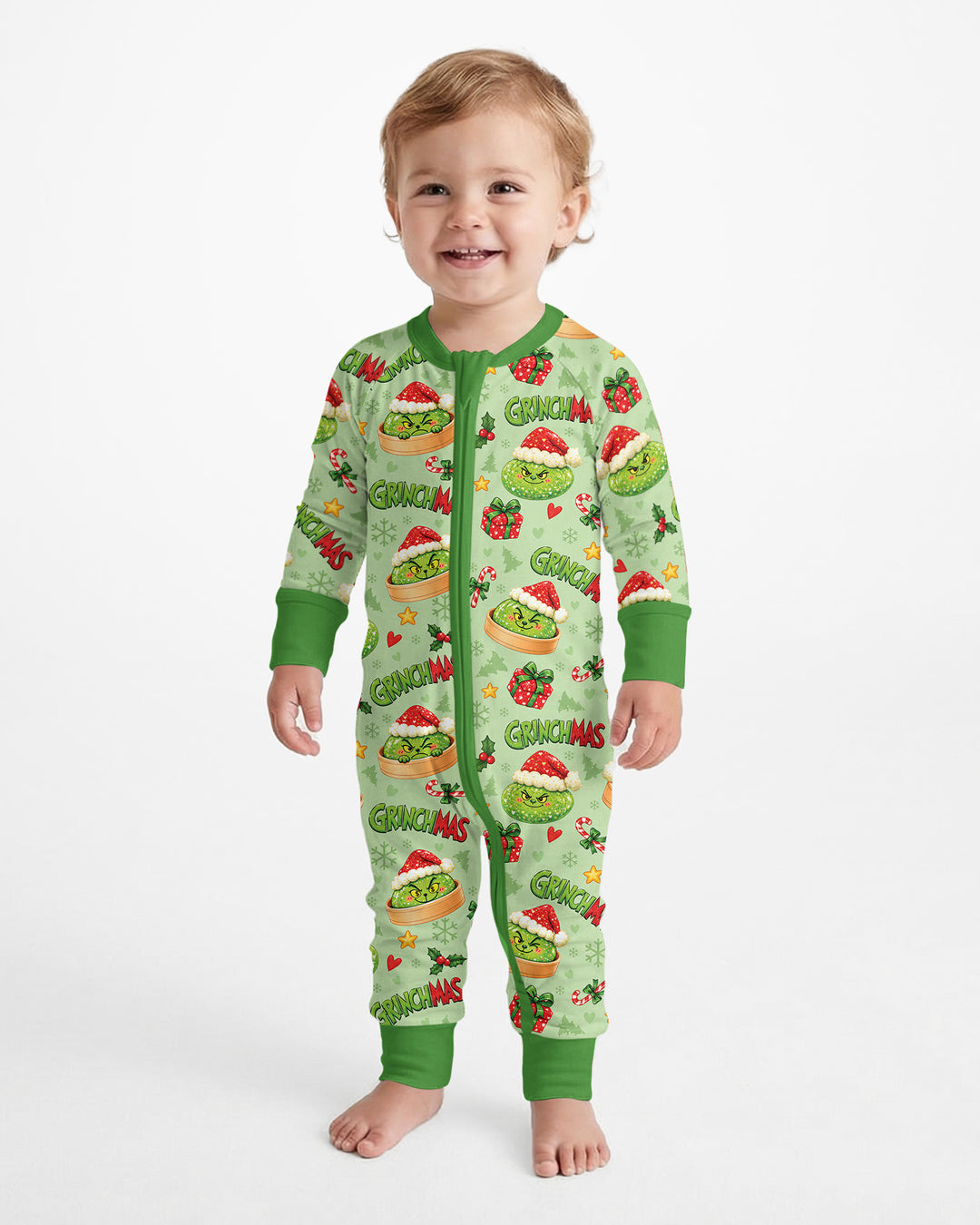 Grinchmas Dumpling Bamboo Convertible Zippy