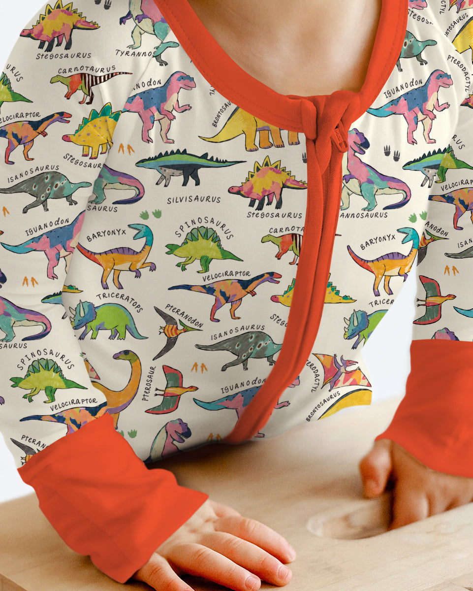 Little Dino World Bamboo Convertible Zippy