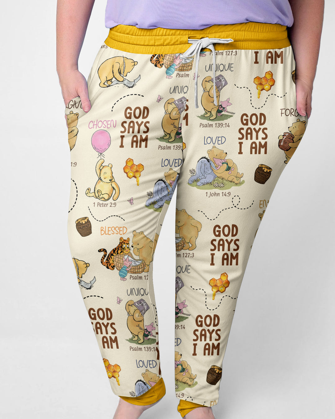 God Says I Am – Little Blessings Bamboo Women Pajama Set
