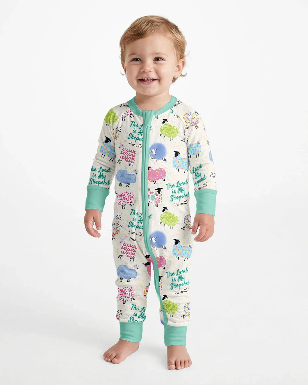 The Lord Is My Shepherd Psalm 23 Bamboo Convertible Zippy