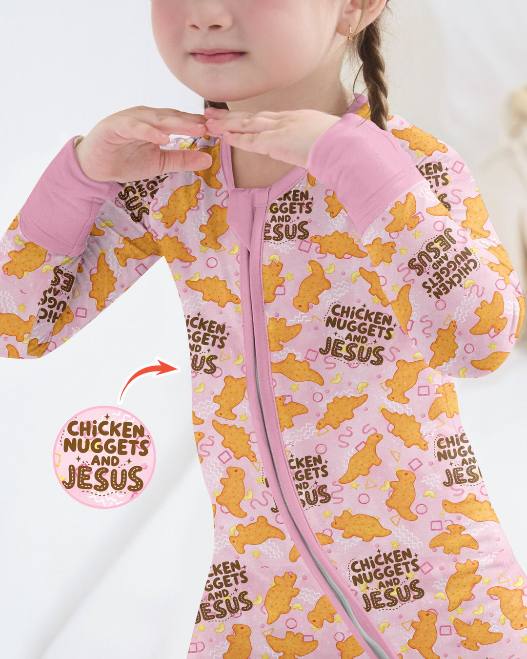 Bambú Convertible con Cierre Kawaii Yummy Food