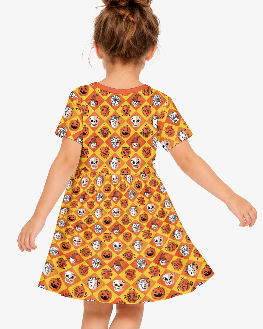 Monster Mix Bamboo Twirl Dress