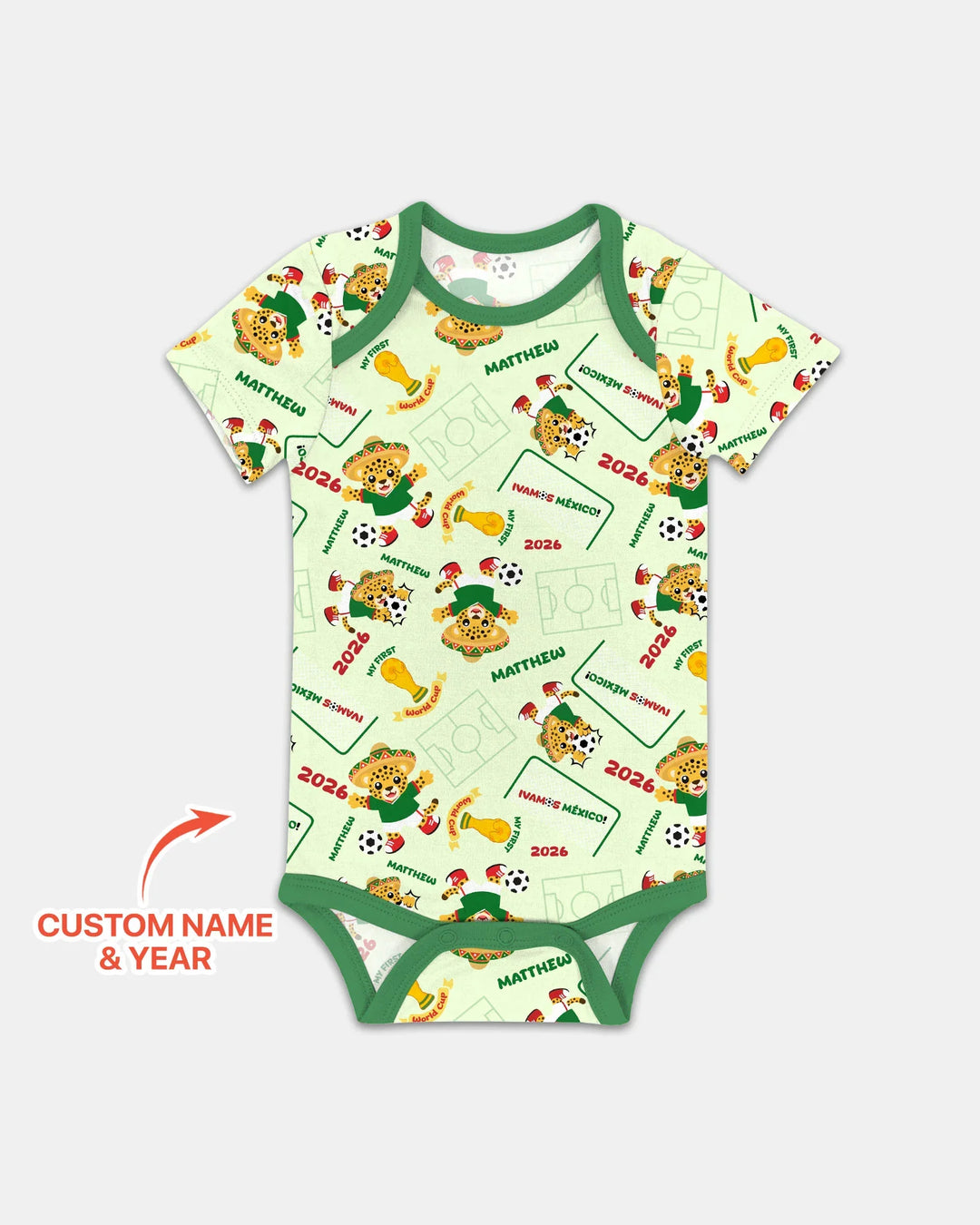My First World Cup Bamboo Bodysuit