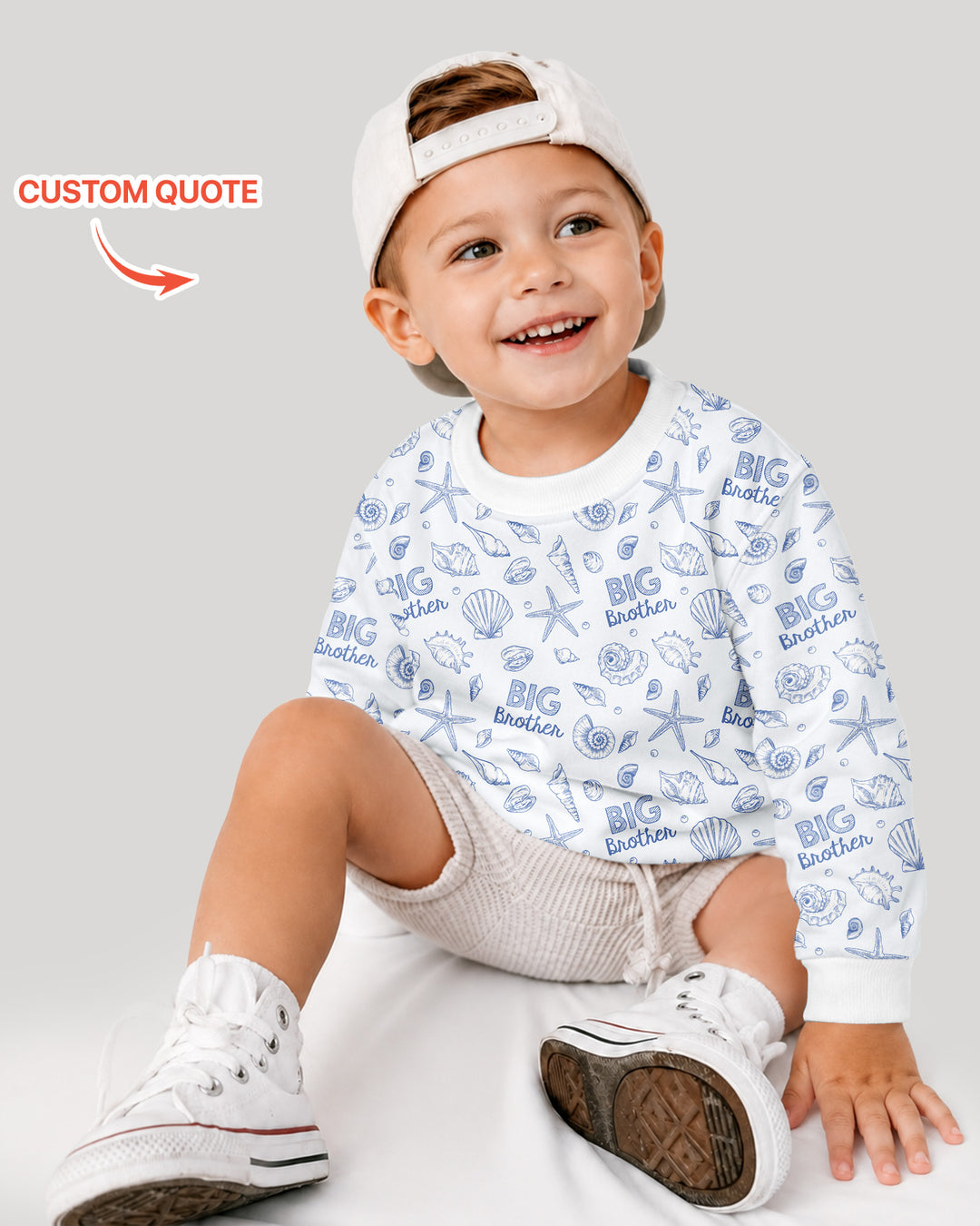 Ramadan Mubarak Bambus Rundhals-Sweatshirt
