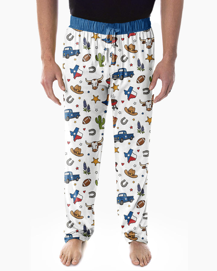 Someone in Texas Loves Me Bamboo Men's Pajama Set