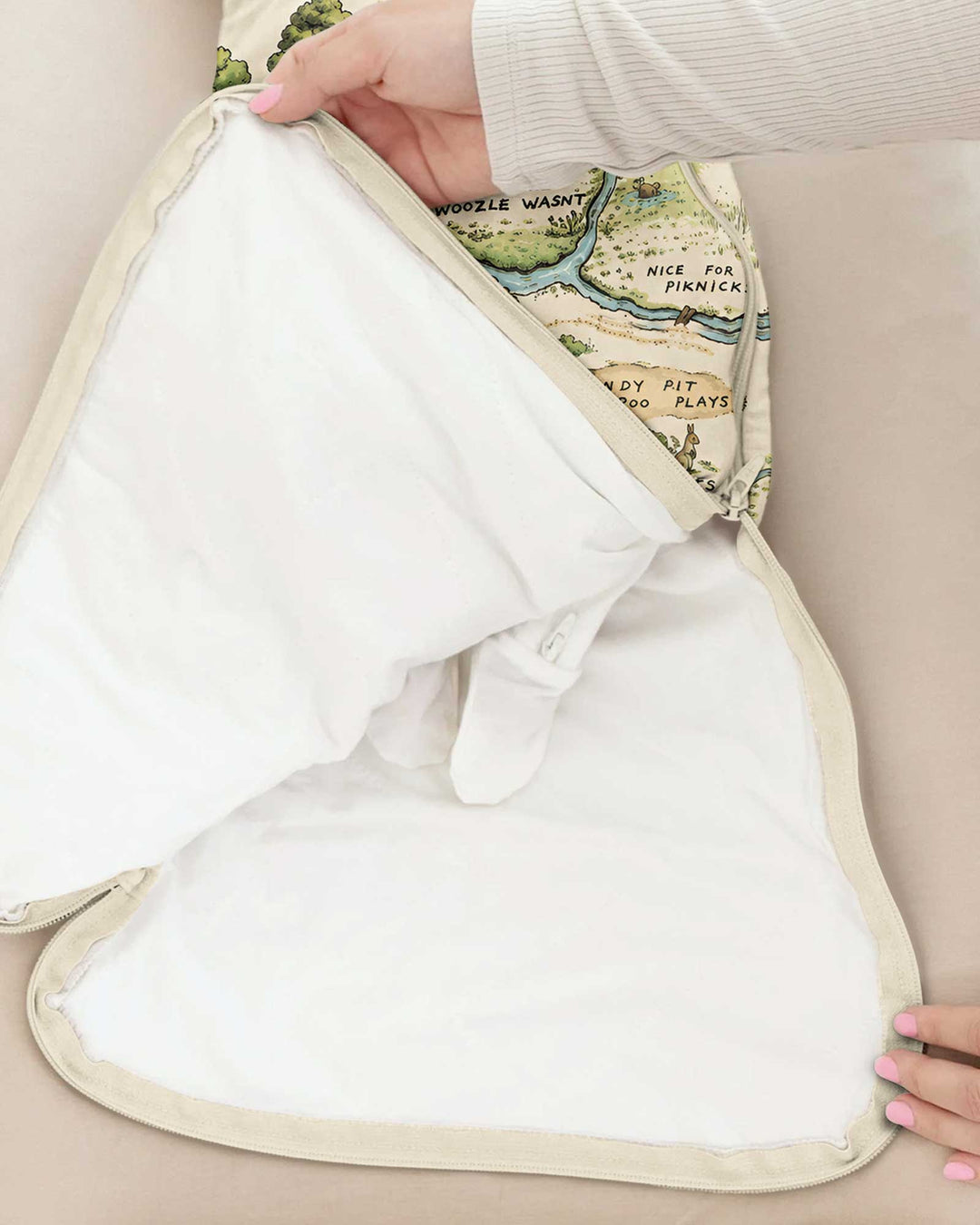 Plantilla Saco de Dormir de Bambú