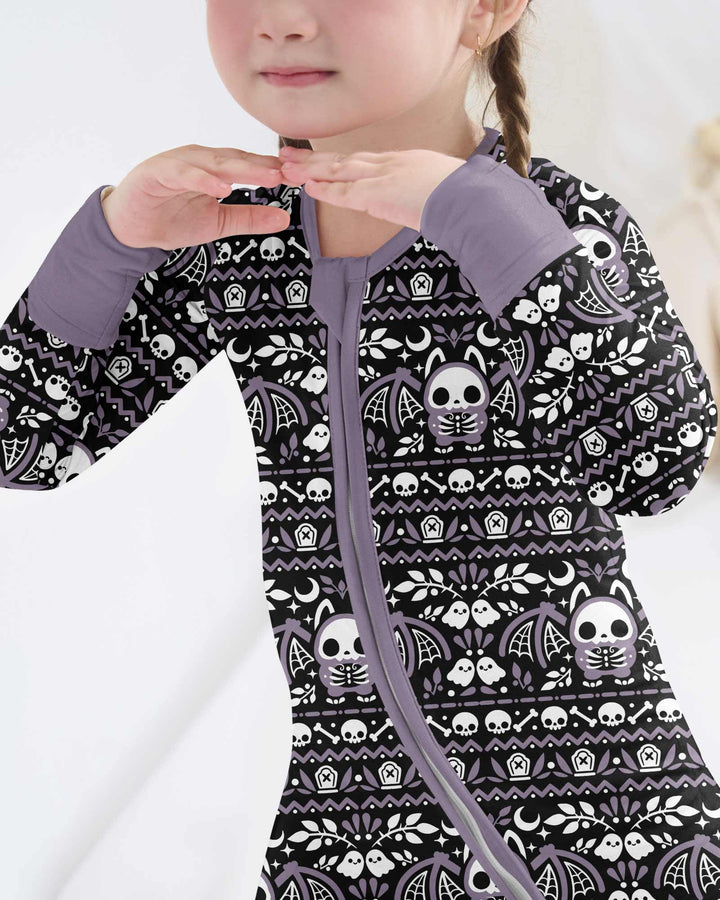 Batty Fair Isle Bamboo Convertible Zippy
