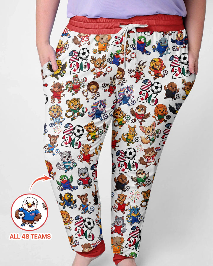 Plantilla de conjunto de pijama de mujer de bambú