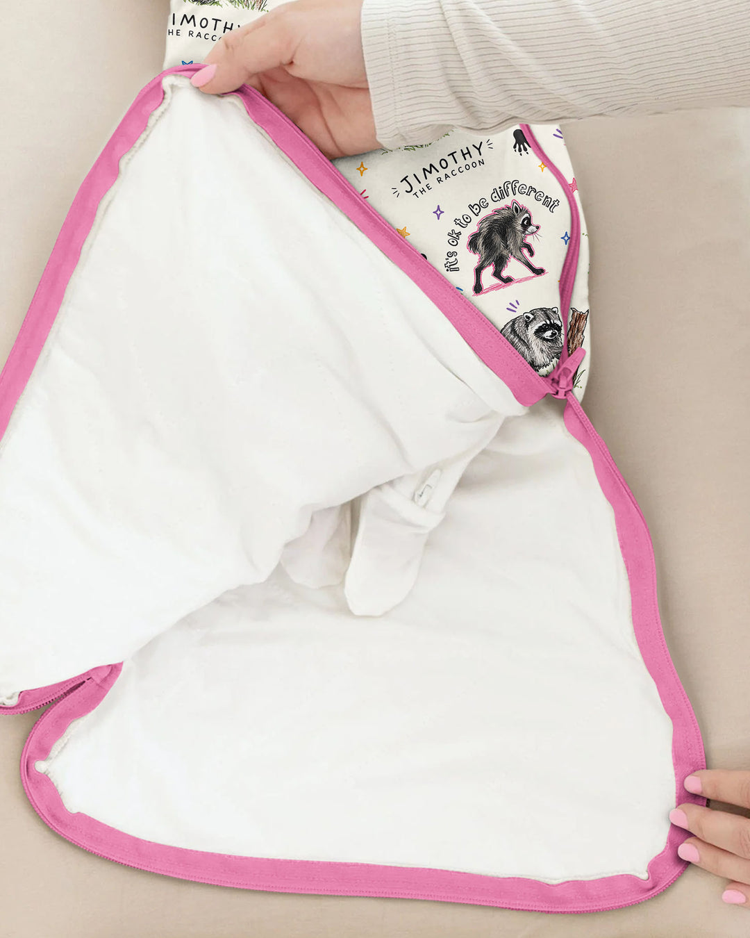 It's Okay to be Jimothy Bamboo Sleep Bag