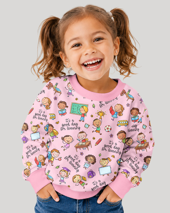Little Learners Adventure Bamboo Crewneck Sweatshirt