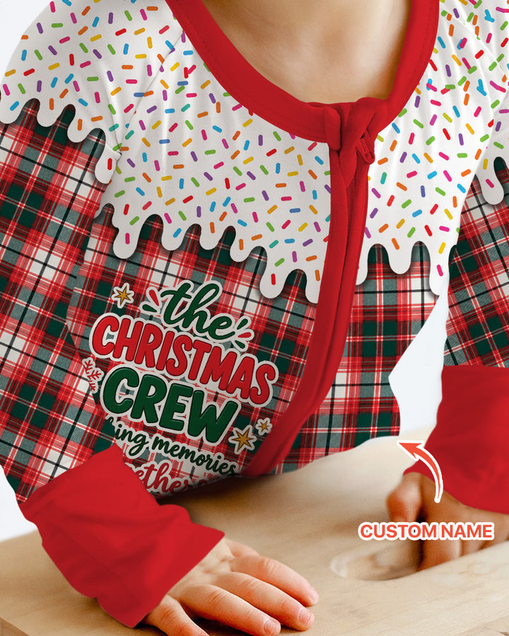 The Christmas Crew Custom Name Bamboo Convertible Zippy