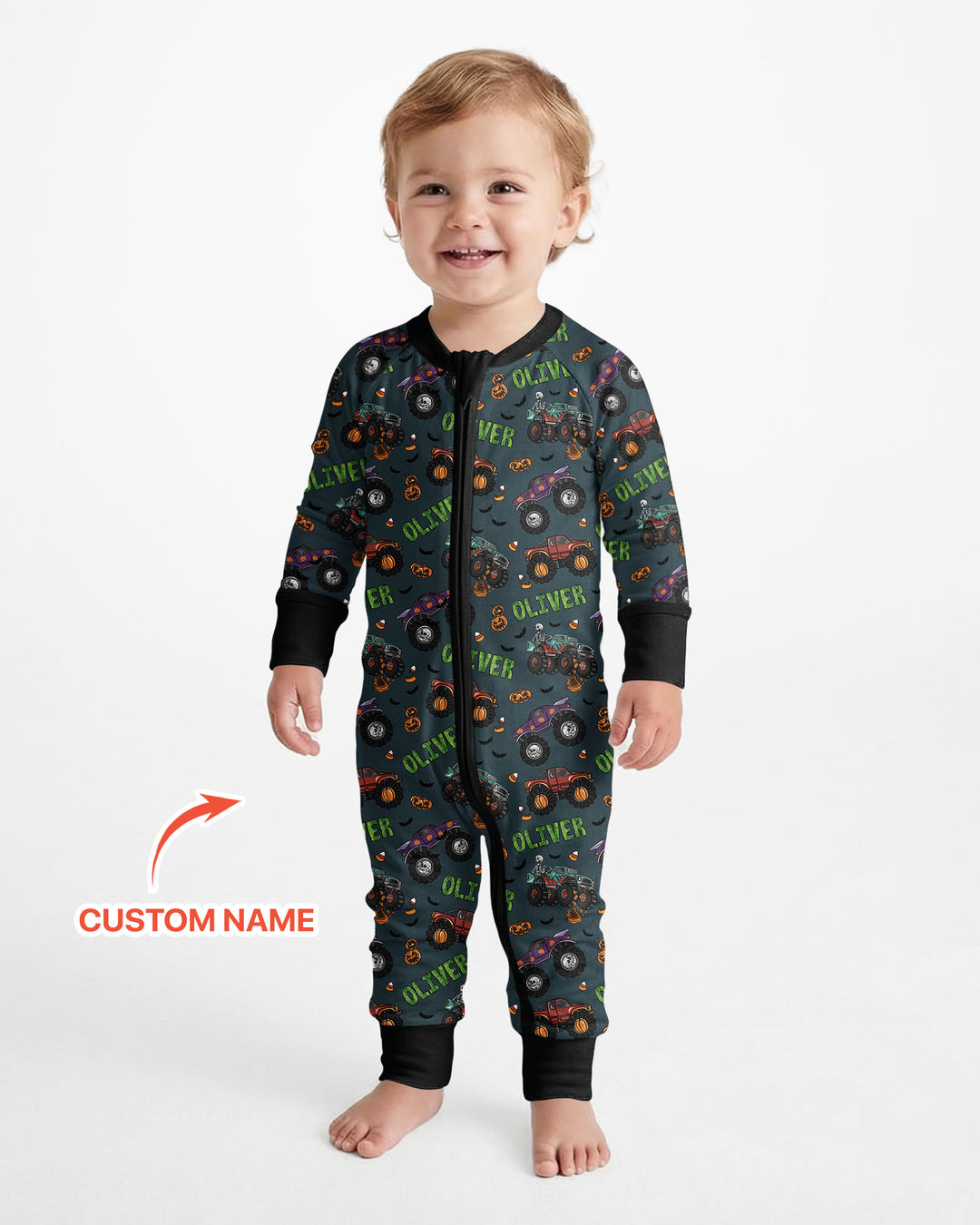 Gerippte Babykleidung mit individuellem Foto - Weich &amp; Skizzenhaft