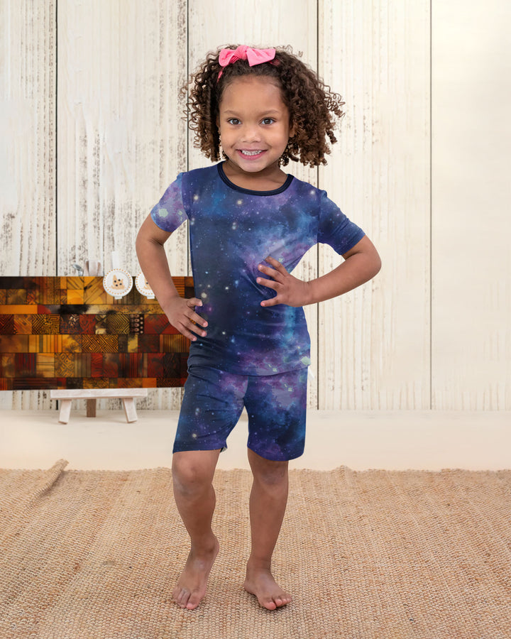 Nebula Bambus Zweiteiler Kurzarm Shorts Pyjama Set