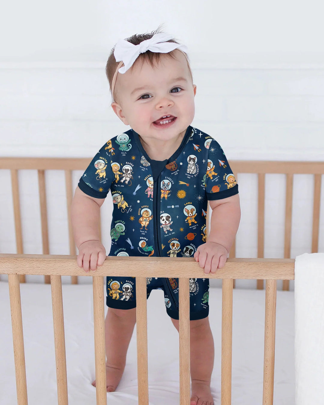 Animal Astronauts Bamboo Shorty Zippy
